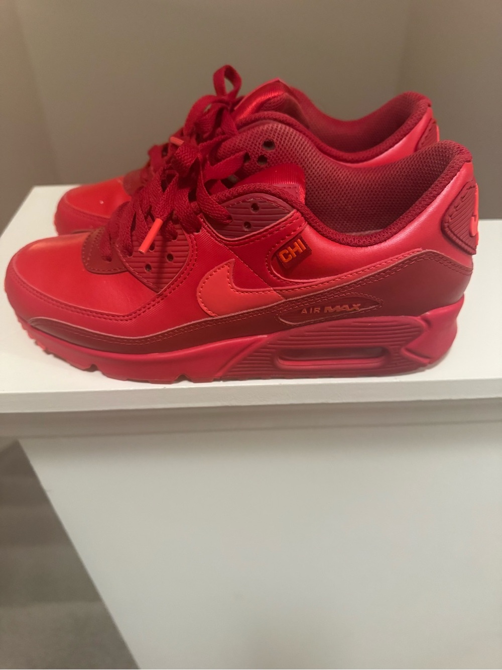 Nike Kids' Bright Red Air Max Sneakers